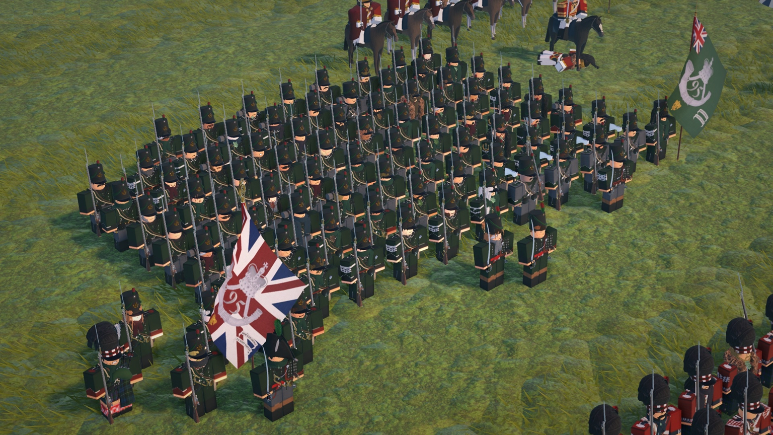 95th Regiment Line Formation